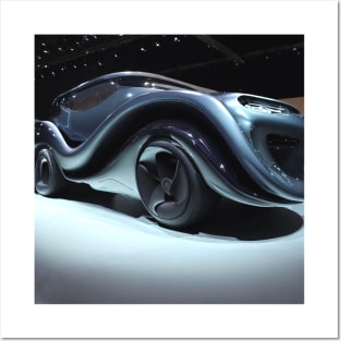 Futuristic Car . Posters and Art